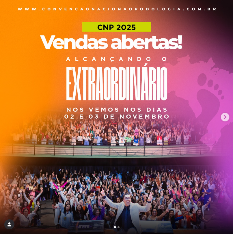 CONVENÇÃO NACIONAL DE PODOLOGIA